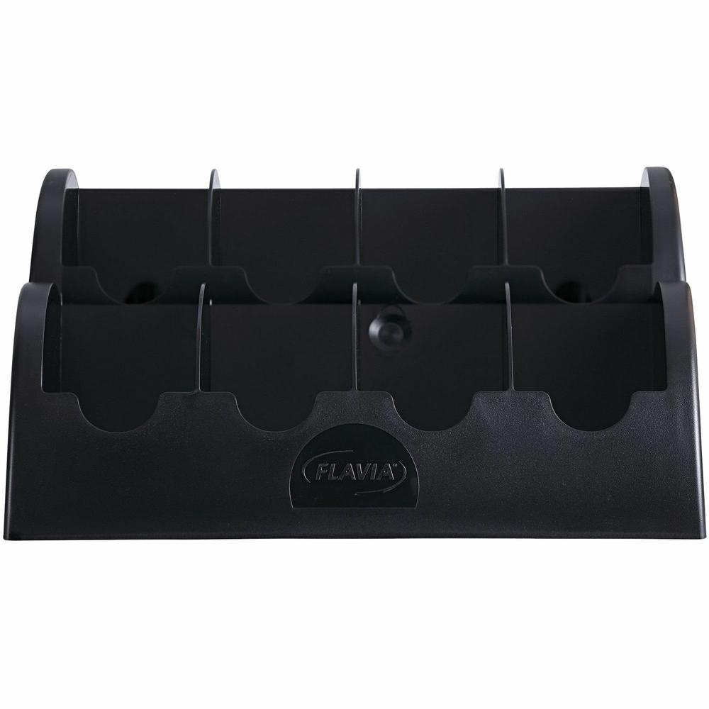 Flavia Freshpacks Small Merchandiser - 80 x Drink - Drawer Size : 10" - 4.40" Height x 13.60" Width x 13" Depth - Sturdy, Compact, Recyclable - Black - Plastic - 1 Each. Picture 3