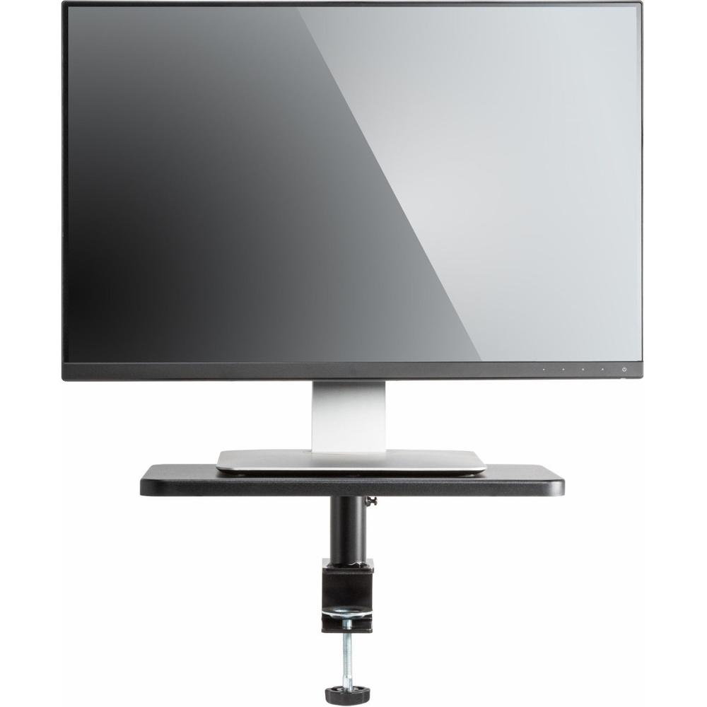 Allsop Ascend Monitor Stand - 30 lb Load Capacity - 5.8" Height x 15" Width x 9.3" Depth - Desk, Freestanding - Metal, Wood. Picture 2