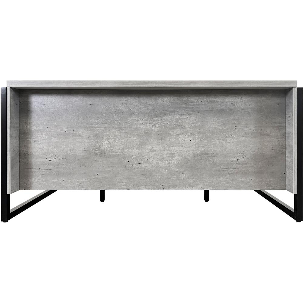 Mason Laminate Double Pedestal Executive Desk. Picture 3