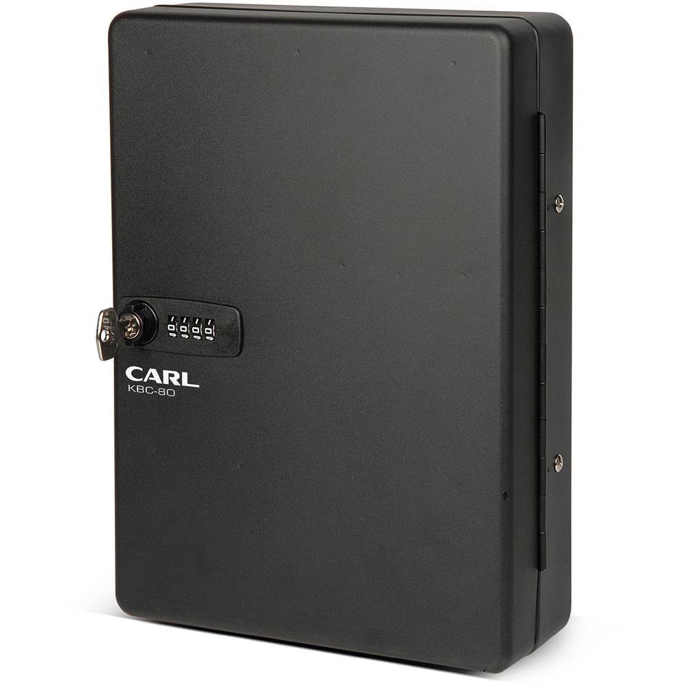 CARL Combination Key Cabinet - Combination Lock, Pre-drilled Mounting Hole - Black. Picture 2
