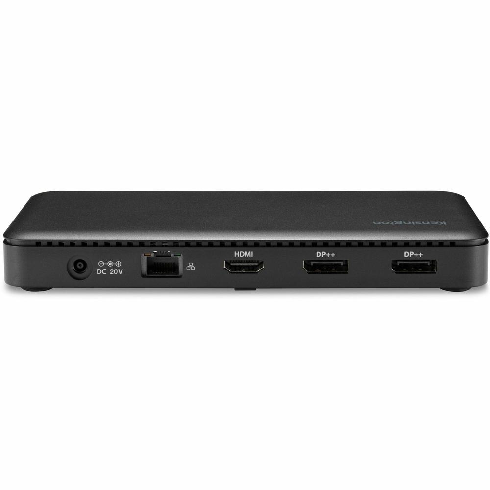 Kensington USB-C Triple Video Docking Station - for Notebook, Monitor - USB Type C - 3 Displays Supported - 4K, Full HD - 3840 x 2160, 1920 x 1080 - USB Type-C - Black - Wired - Windows 10 - 85W. Picture 5