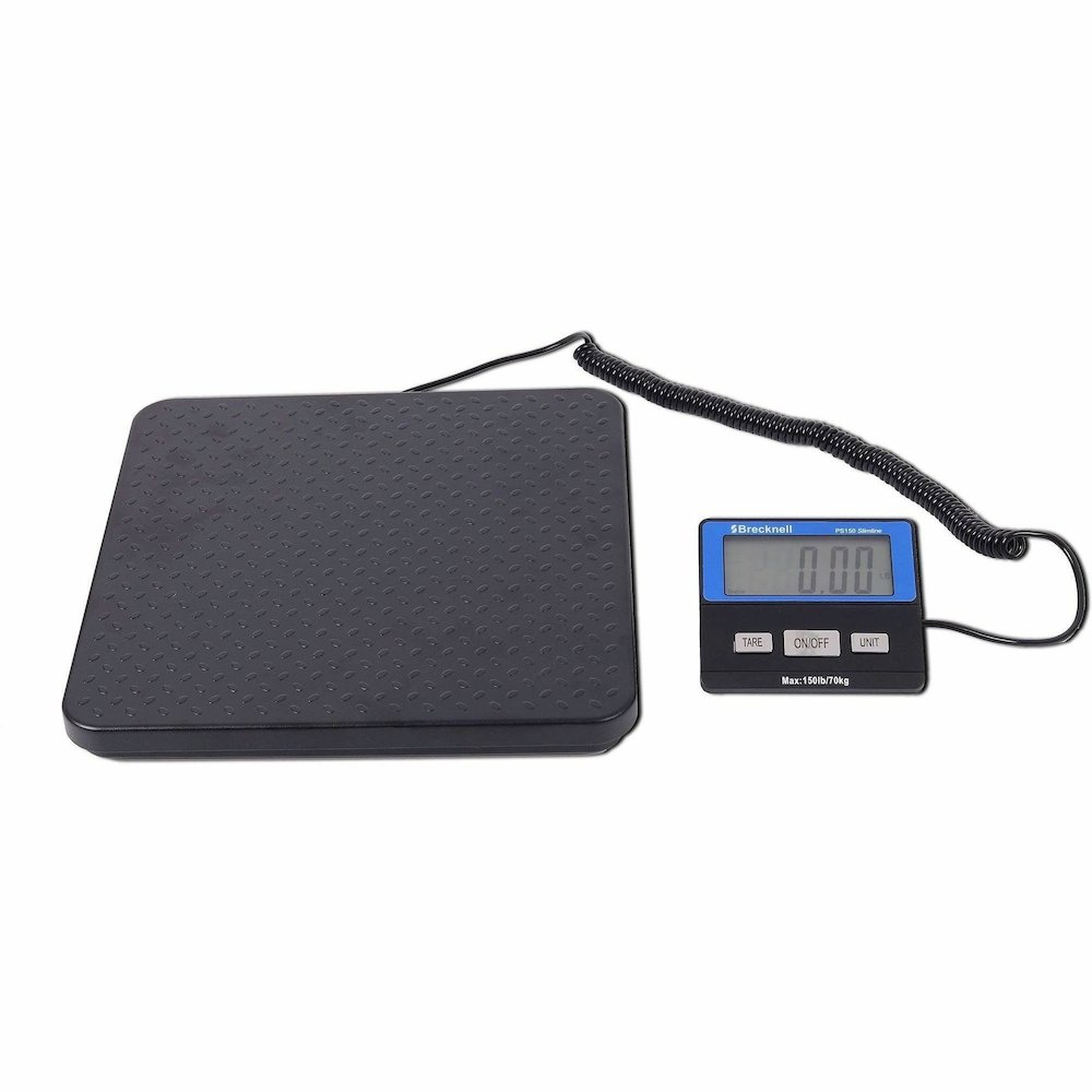 Brecknell PS Slimline Series - 150 lb / 70 kg Maximum Weight Capacity - Black. Picture 4