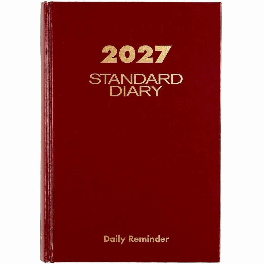At-A-Glance Standard Diary Reminder - Small - Business - Julian Dates - Daily - 12 Month - January 2027 to December 2027 - 1 Day Single Page Layout - 5 3/4" x 8 1/4" Sheet Size - White Sheet - Case Bo. Picture 4