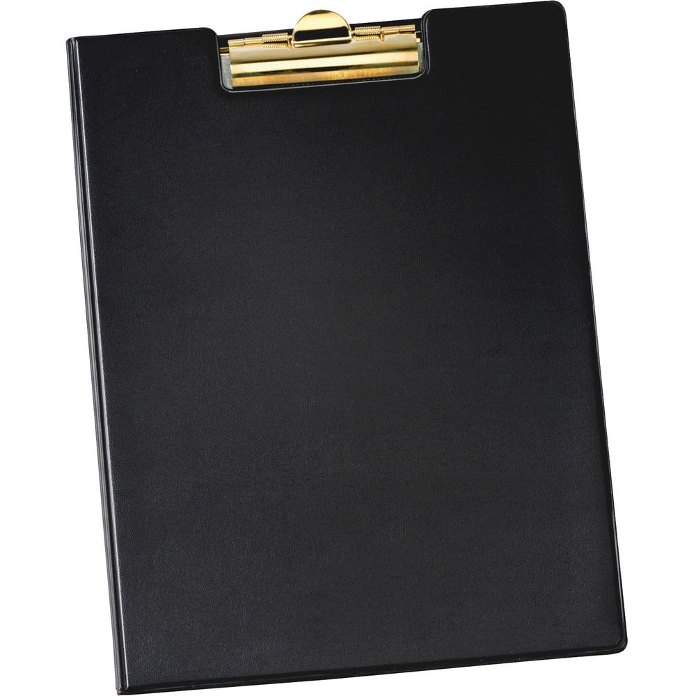 Cardinal 252 610 Letter Pad Folio - 8 1/2" x 11" - 100 Sheet Capacity - 1 Inside Front Pocket(s) - Vinyl, Polyvinyl Chloride (PVC) - Black - 1 Each. Picture 11