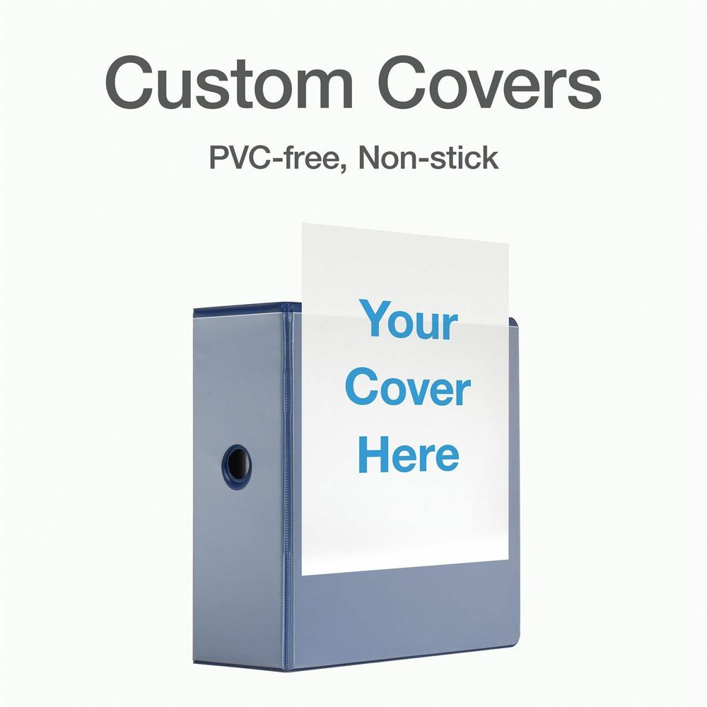 Cardinal Xtralife ClearVue Locking Slant-D Binders - 5" Binder Capacity - Letter - 8 1/2" x 11" Sheet Size - 1100 Sheet Capacity - 4 3/8" Spine Width - 3 x D-Ring Fastener(s) - 2 Inside Front & Back P. Picture 3