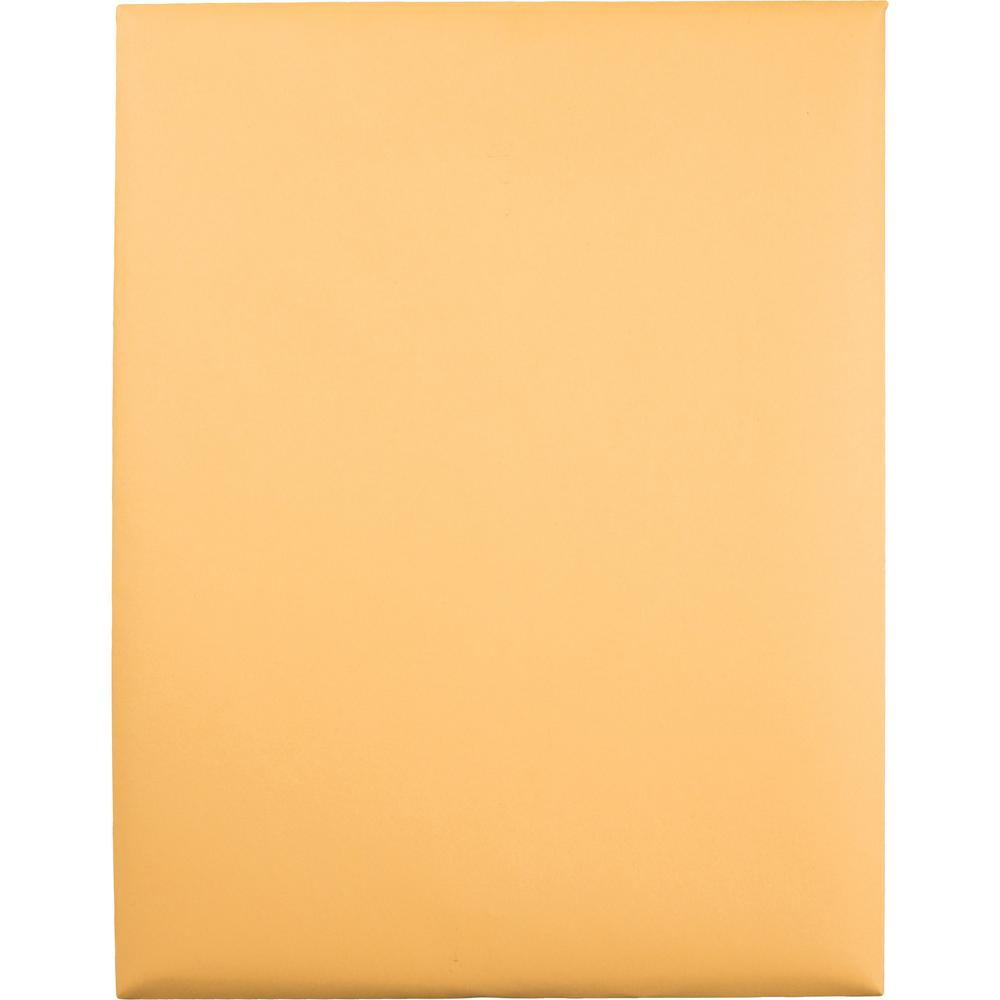 Quality Park 10 x 13 Extra Heavy-duty Clasp Envelopes - Clasp - #97 - 10" Width x 13" Length - 32 lb - Gummed - Kraft - 100 / Box - Kraft. Picture 6