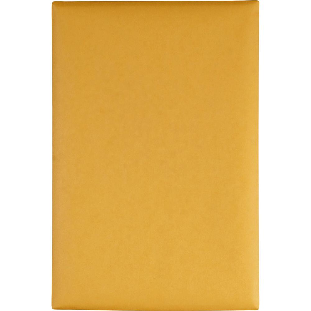 Quality Park 6 x 9 Clasp Envelopes with Deeply Gummed Flaps - Clasp - #55 - 6" Width x 9" Length - 28 lb - Gummed - Kraft - Kraft - 100 / Box. Picture 3
