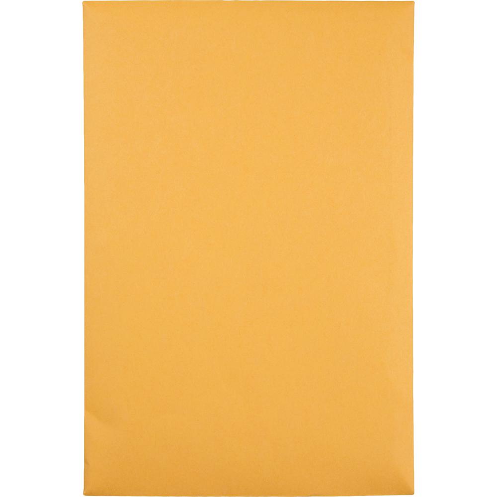 Quality Park 6 x 9 Catalog Mailing Envelopes with Redi-Seal&reg; Self-Seal Closure - Catalog - #1 - 6" Width x 9" Length - 28 lb - Self-sealing - 100 / Box - Kraft. Picture 6