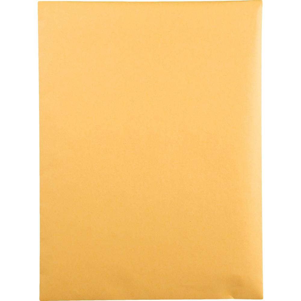 Quality Park 9 x 12 Catalog Envelopes with Self-Seal Closure - Catalog - #10 1/2 - 9" Width x 12" Length - 28 lb - Self-sealing - Kraft - 100 / Box - Kraft. Picture 5