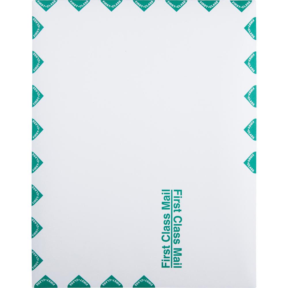 Quality Park Redi-Strip First Class Envelopes - First Class Mail - 10" Width x 13" Length - 28 lb - Peel & Seal - White - 100 / Box. Picture 5