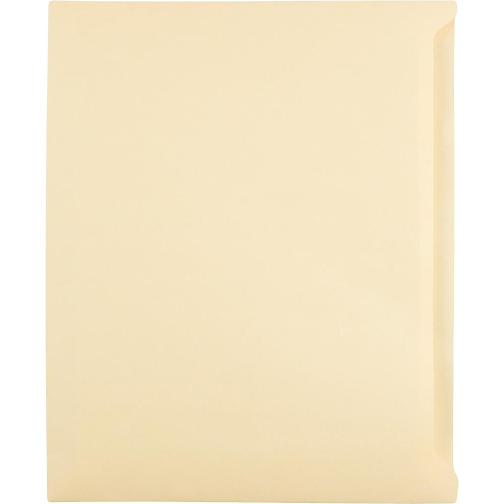 Quality Park File Jacket - 9 1/2" x 11 3/4" - Cameo - 100 / Box. Picture 4
