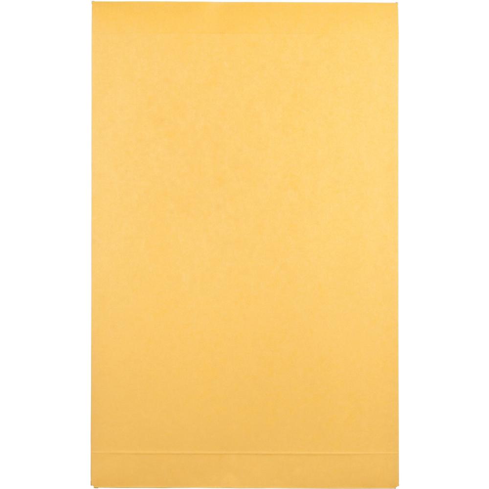 Quality Park 9 x 12 x 2 Expansion Envelopes with Self-Seal Closure - Expansion - 9" Width x 12" Length - 2" Gusset - 40 lb - Self-sealing - Kraft - Kraft - 25 / Pack. Picture 3