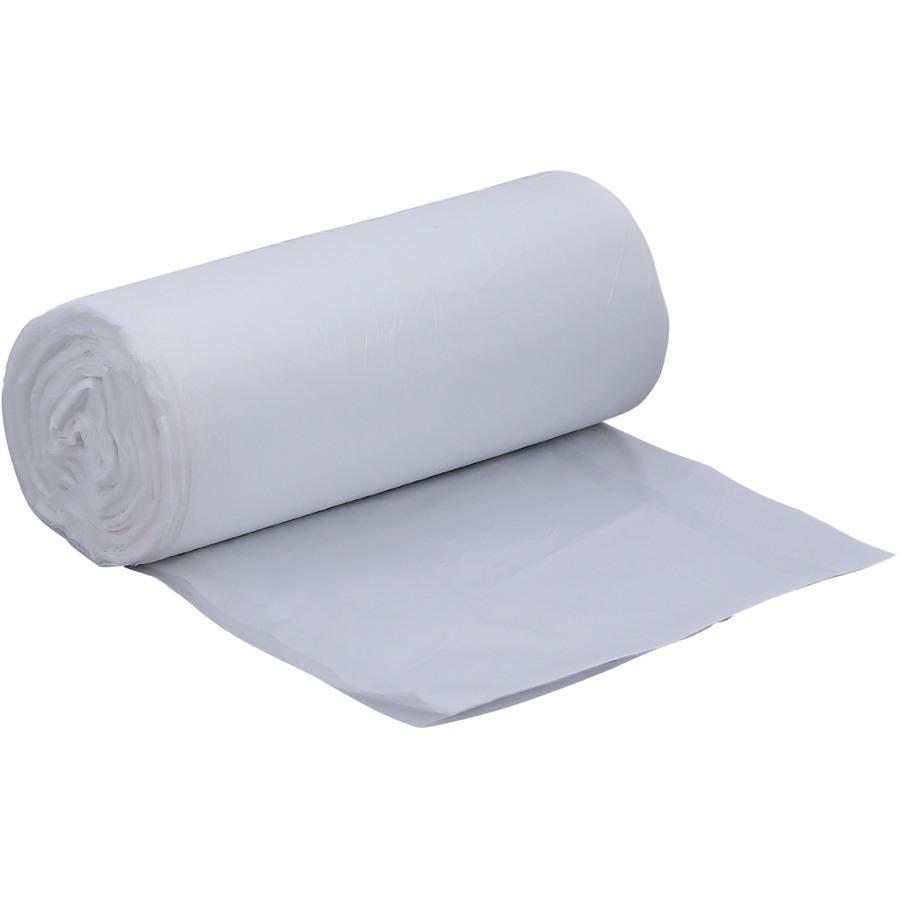 Genuine Joe High-Density Can Liners - Small Size - 16 gal Capacity - 32" Length x 24" Width x 0.31 mil (8 Micron) Thickness - High Density - Clear - Resin - Office Waste, Industrial Trash - 50/Roll - . Picture 11
