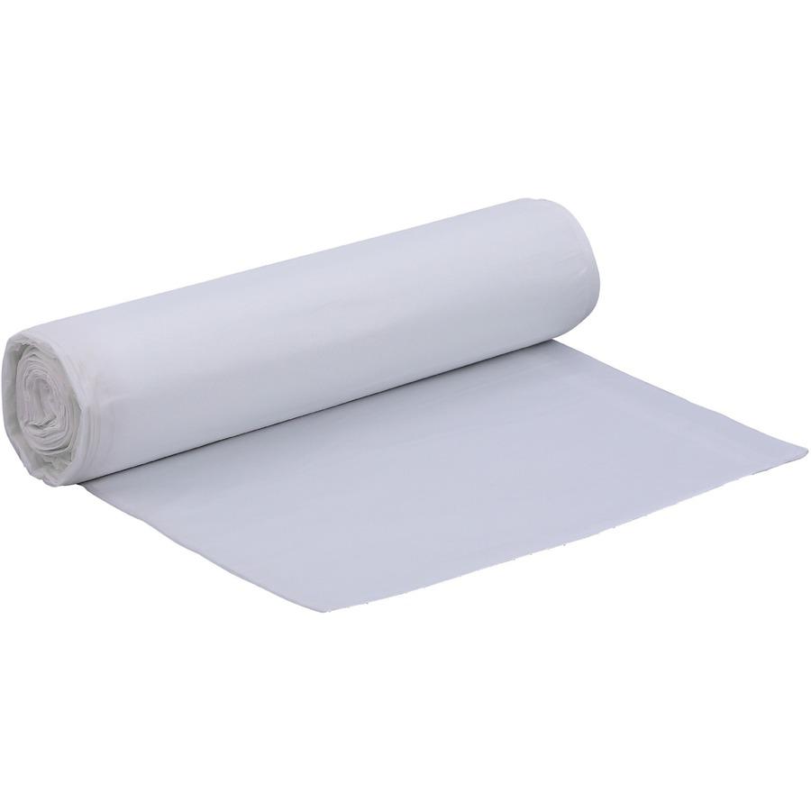Genuine Joe High-density Can Liners - Extra Large Size - 56 gal Capacity - 48" Length x 43" Width x 0.63 mil (16 Micron) Thickness - High Density - Clear - Resin - Office Waste, Industrial Trash - 20/. Picture 4