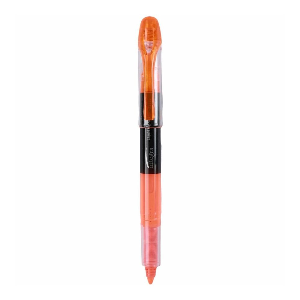 Integra Liquid Highlighters - Fluorescent Orange Ink - 1 Dozen. Picture 2