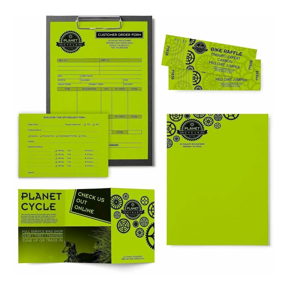 Astrobrights Color Paper - Green - Letter - 8 1/2" x 11" - 24 lb Basis Weight - Smooth - Acid-free, Lignin-free, Chlorine-free, Heavyweight - Terra Green - 500 / Ream. Picture 2