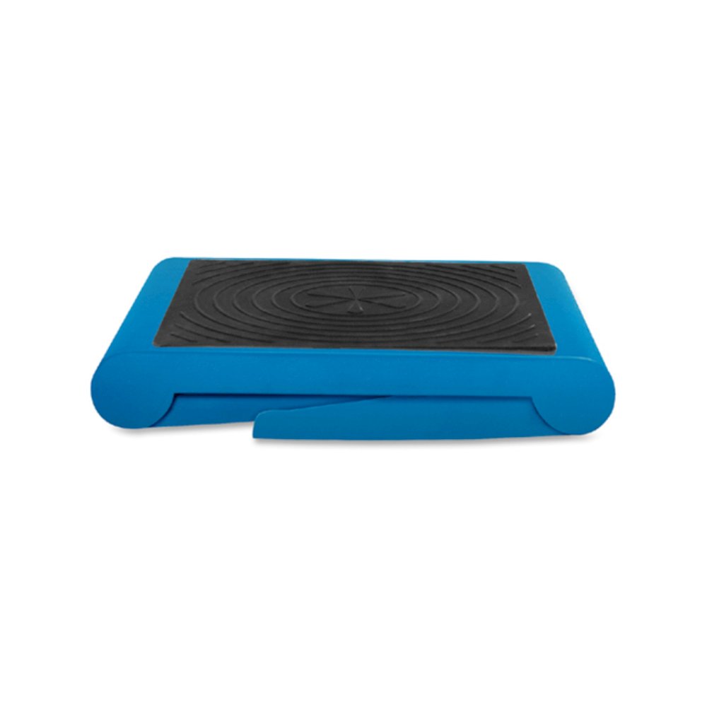 Cramer 1-Up™ Nonslip Folding Step Stool - 1 Step - 9.5" Length x 14.5" Width x 11.3" Depth - Blue. Picture 2