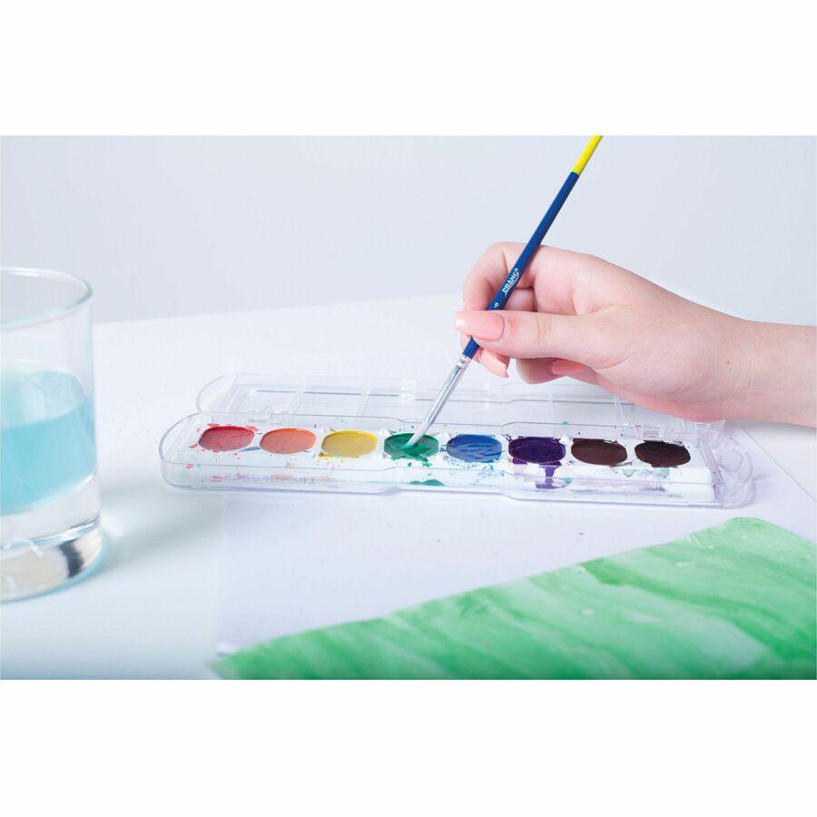 UCreate Watercolor Paper - 12" x 18" - 90 lb Basis Weight - Vellum - 50 / Pack - Sustainable Forestry Initiative (SFI) - Acid-free - White. Picture 5