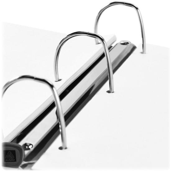 Avery&reg; Heavy-Duty Framed View 3-Ring Binder - 2" Binder Capacity - Letter - 8 1/2" x 11" Sheet Size - 540 Sheet Capacity - 3 x Ring Fastener(s) - 2 Pocket(s) - Vinyl - Recycled - Pocket, Heavy Dut. Picture 2