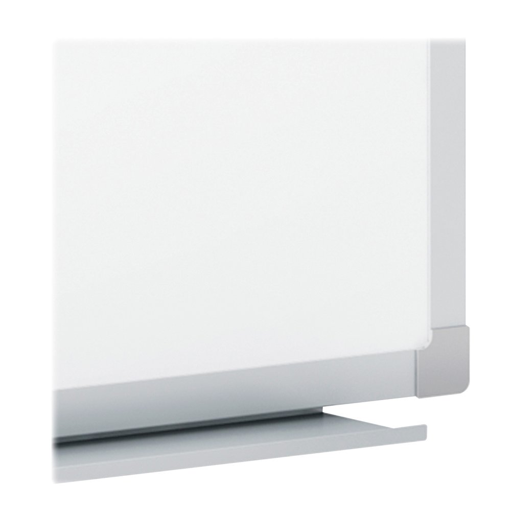 Mead Basic Dry-Erase Board - 48" (4 ft) Width x 36" (3 ft) Height - White Melamine Surface - Silver Aluminum Frame - Durable - 1 Each. Picture 2