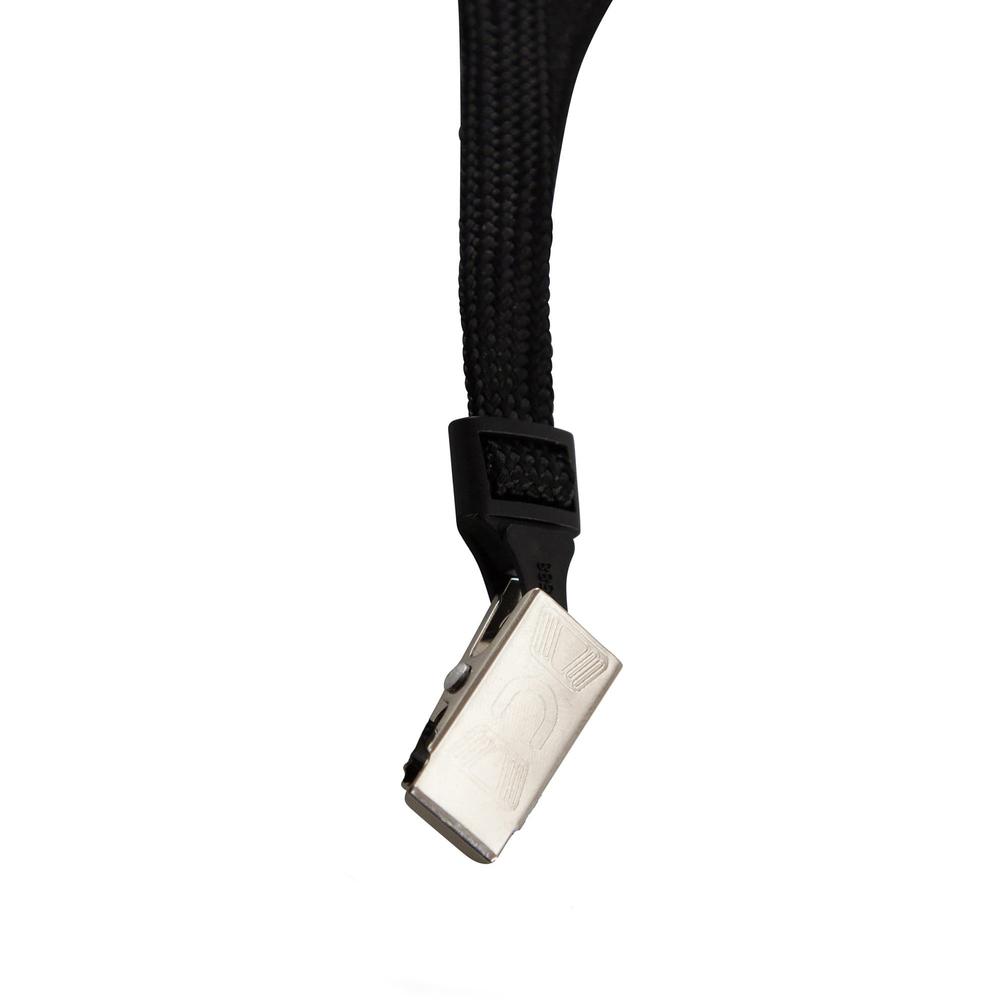 SICURIX Safety Breakaway Lanyard - 12 / Pack - 36" Length - Black - Nylon, Steel. Picture 5