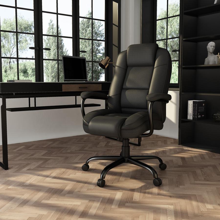 Boss Executive Chair - Black Seat Color - Black Back Color - 1 Each. Picture 12