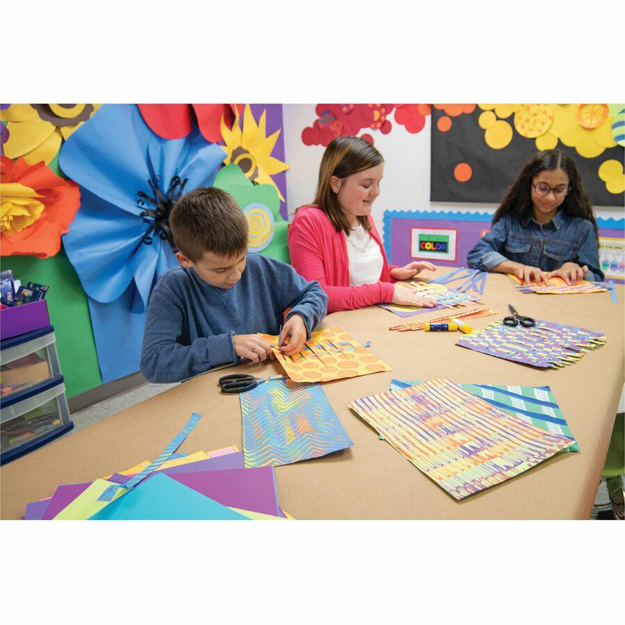 Tru-Ray Construction Paper - Art Project - 18" Width x 12" Length - Lively Lemon - Sulphite - 1 Pack. Picture 7