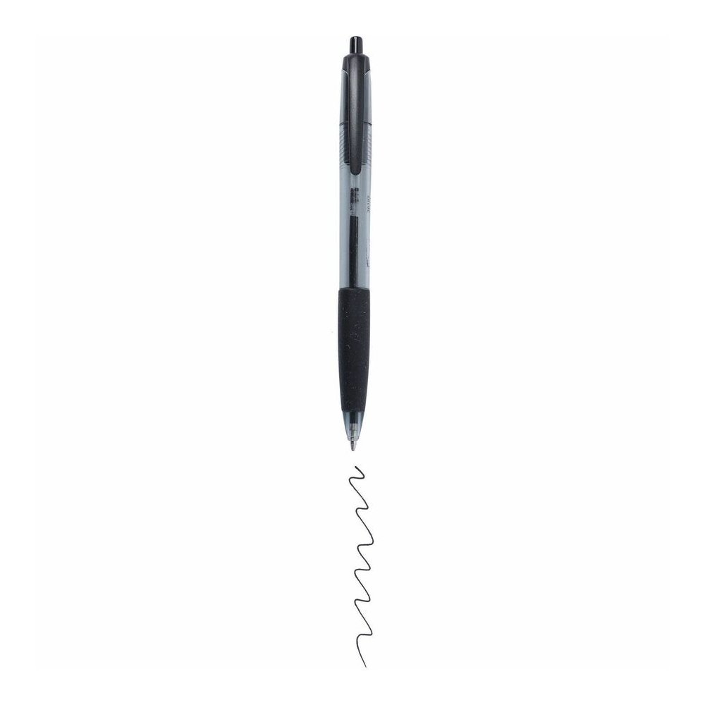 Integra 1.0mm Retractable Ballpoint Pen - Retractable - Assorted Ink - 1 Box. Picture 3