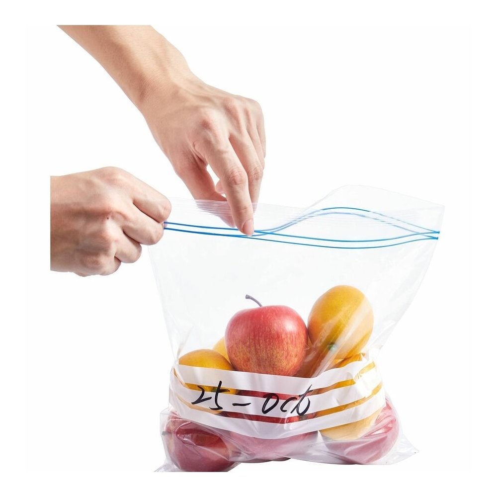 Genuine Joe Food Storage Bags - 1 gal Capacity - 11" Length x 10.56" Width x 1.75 mil (44 Micron) Thickness - Zipper Closure - Clear - Food, Beef, Vegetables, Seafood, Poultry - No - 250 / Box. Picture 2
