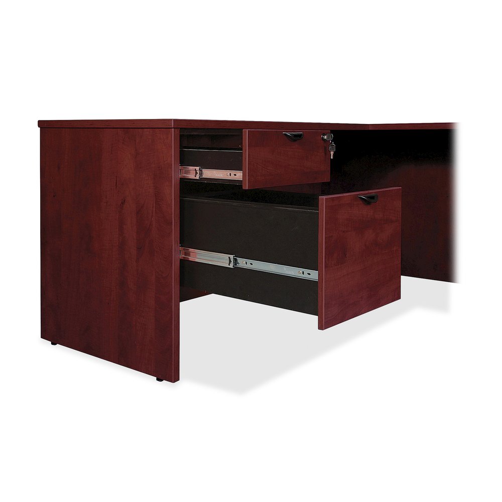 Lorell Prominence 2.0 Hutch - 39" Height x 66" Width x 16" Depth - 4 Door(s) - Material: Particleboard - Finish: Laminate - Mar Resistant, Burn Resistant, Impact Resistant, Durable - For Office - 1 Ea. Picture 3