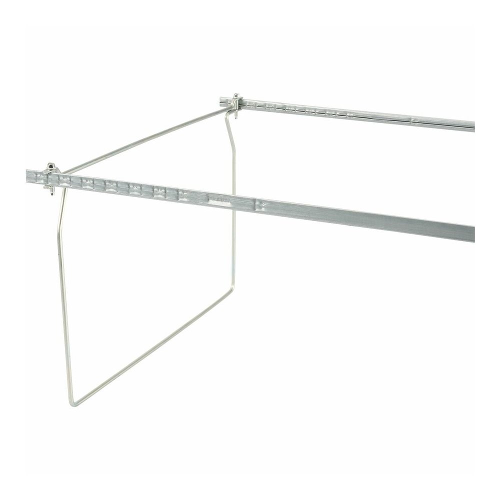 Business Source Premium File Folder Frames - Legal - Metal - Stainless Steel - 6 / Box. Picture 2