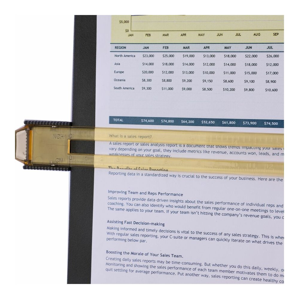 Business Source Easel Copy Holder - Black - 1 Each. Picture 2