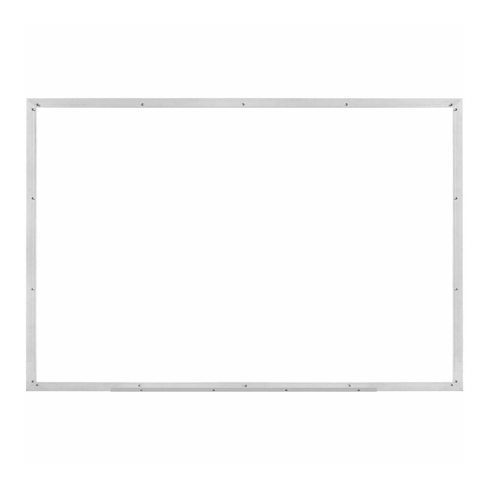 Lorell Dry-erase Board - 72" (6 ft) Width x 48" (4 ft) Height - White Styrene Surface - Silver Aluminum Frame - Rectangle - 1 Each. Picture 2