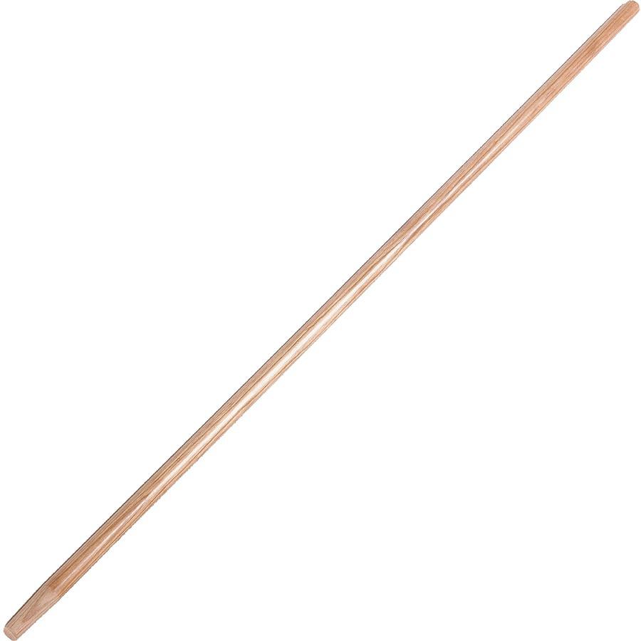 Ettore Floor Squeegee Wooden Pole Handle - 54" Length x 1" Diameter - Natural - Wood - 6 / Carton. Picture 2