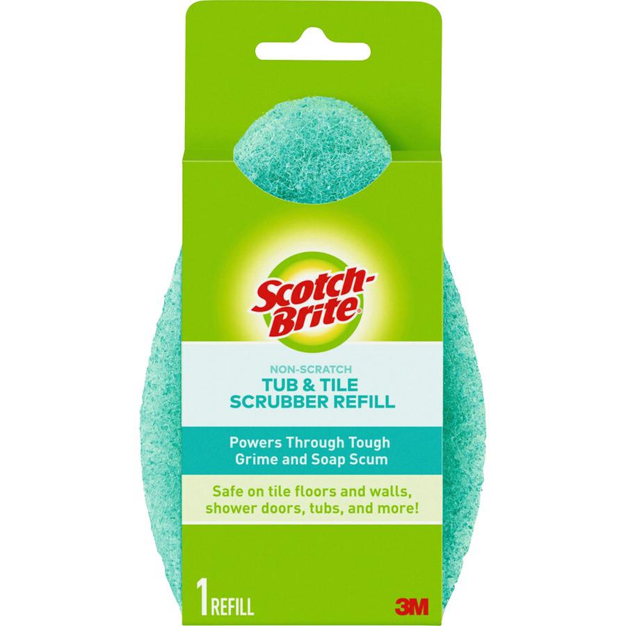 Scotch-Brite Bath Scrubber Refills - Blue - 6 / Carton. Picture 6