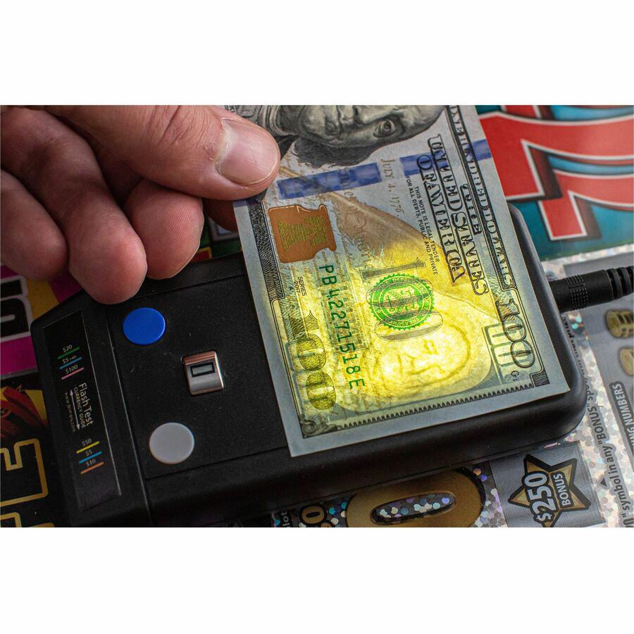 Dri Mark Flash Test Counterfeit Detector - Ultraviolet, Watermark, Ink - 1 Second - Black - 1 Each. Picture 3