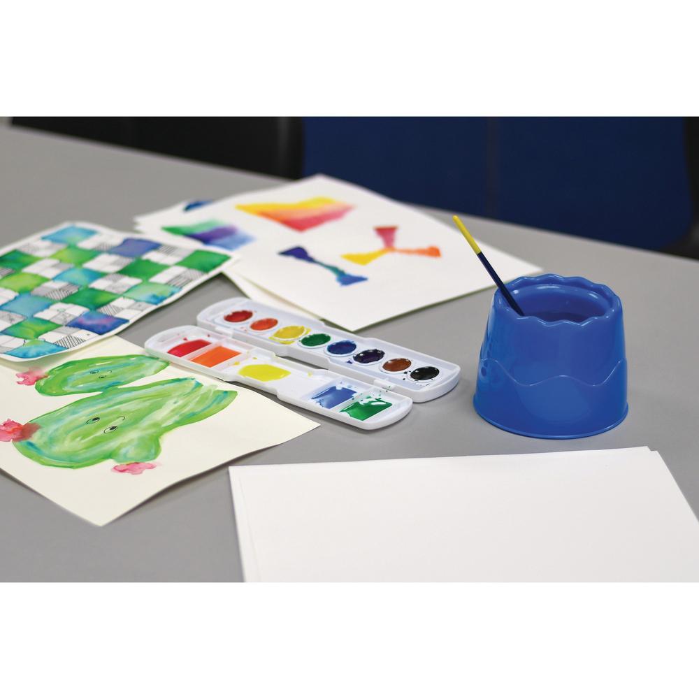 UCreate Watercolor Paper - 140 lb Basis Weight - 9" x 12" Sheet Size - White Paper - Acid-free, Recyclable - 50 / Pack. Picture 5