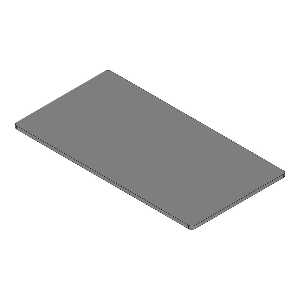 Lorell Training Tabletop - White Rectangle Top - 60" Table Top Length x 30" Table Top Width x 1" Table Top Thickness - Assembly Required - Particleboard, Melamine Top Material - 1 Each. Picture 2