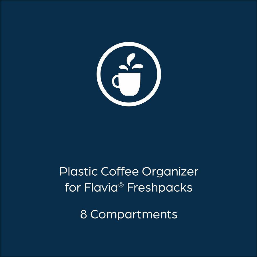 Flavia Freshpacks Small Merchandiser - 80 x Drink - Drawer Size : 10" - 4.40" Height x 13.60" Width x 13" Depth - Sturdy, Compact, Recyclable - Black - Plastic - 1 Each. Picture 6