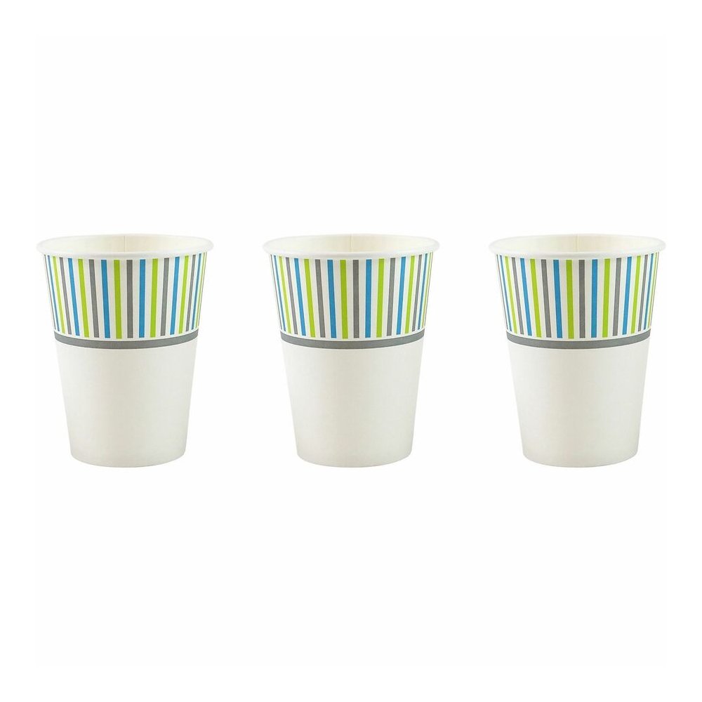 Genuine Joe 12 oz Cold Cups - 50 / Pack - 20 / Carton - White - Paper - Cold, Beverage. Picture 3