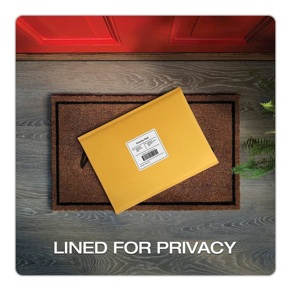 Quality Park Bubble Mailers - Bubble - 10 1/2" Width x 15" Length - Strip - Brown Kraft - 25 / Box. Picture 2