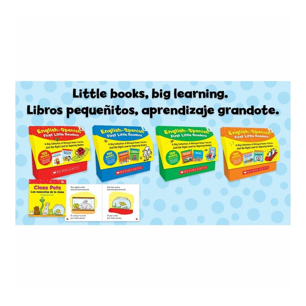 Scholastic First Little Readers Book Set Printed Book by Liza Charlesworth - 8 Pages - Scholastic Teaching Resources Publication - July 1, 2020 - Book - Grade Preschool-2 - English, Spanish. Picture 3