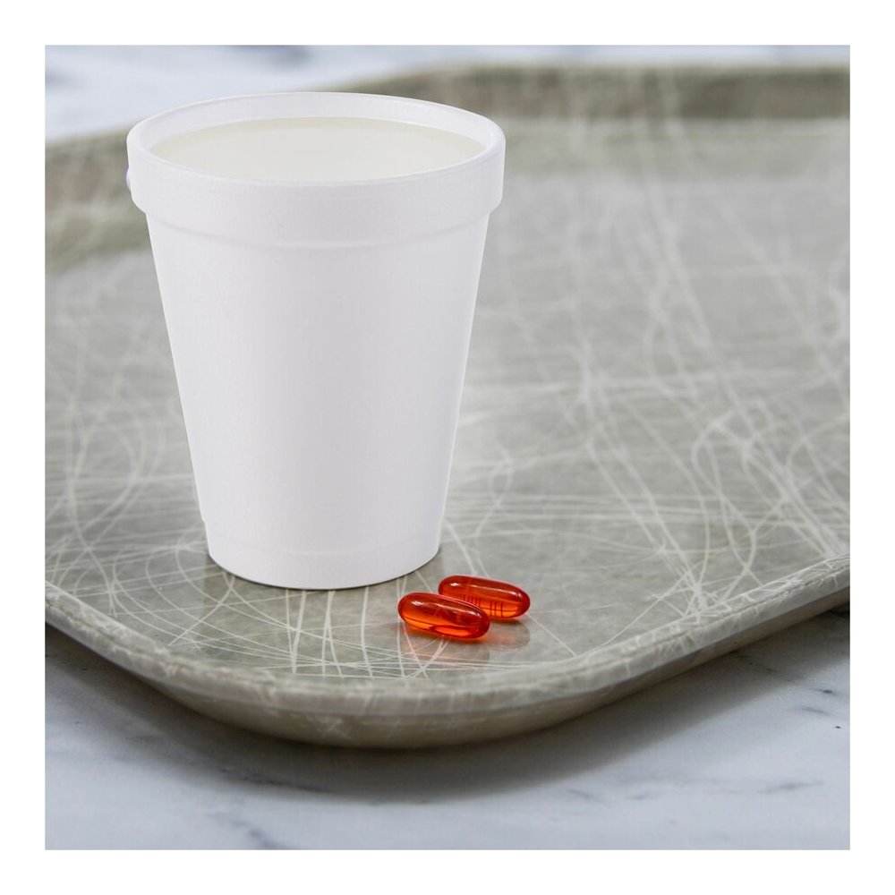 Dart J Cup 6 oz Insulated Foam Cups - 6 fl oz - White - Foam - Soft Drink, Cold Drink, Hot Drink - 25/Pack - 40 / Carton. Picture 3