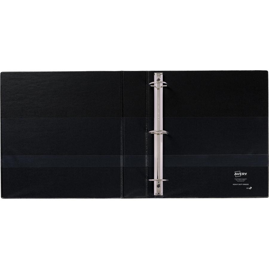 Avery&reg; Heavy-Duty Binder with Locking One Touch EZD Rings - 1 1/2" Binder Capacity - Letter - 8 1/2" x 11" Sheet Size - 400 Sheet Capacity - Ring Fastener(s) - 4 Pocket(s) - Polypropylene - Recycl. Picture 5