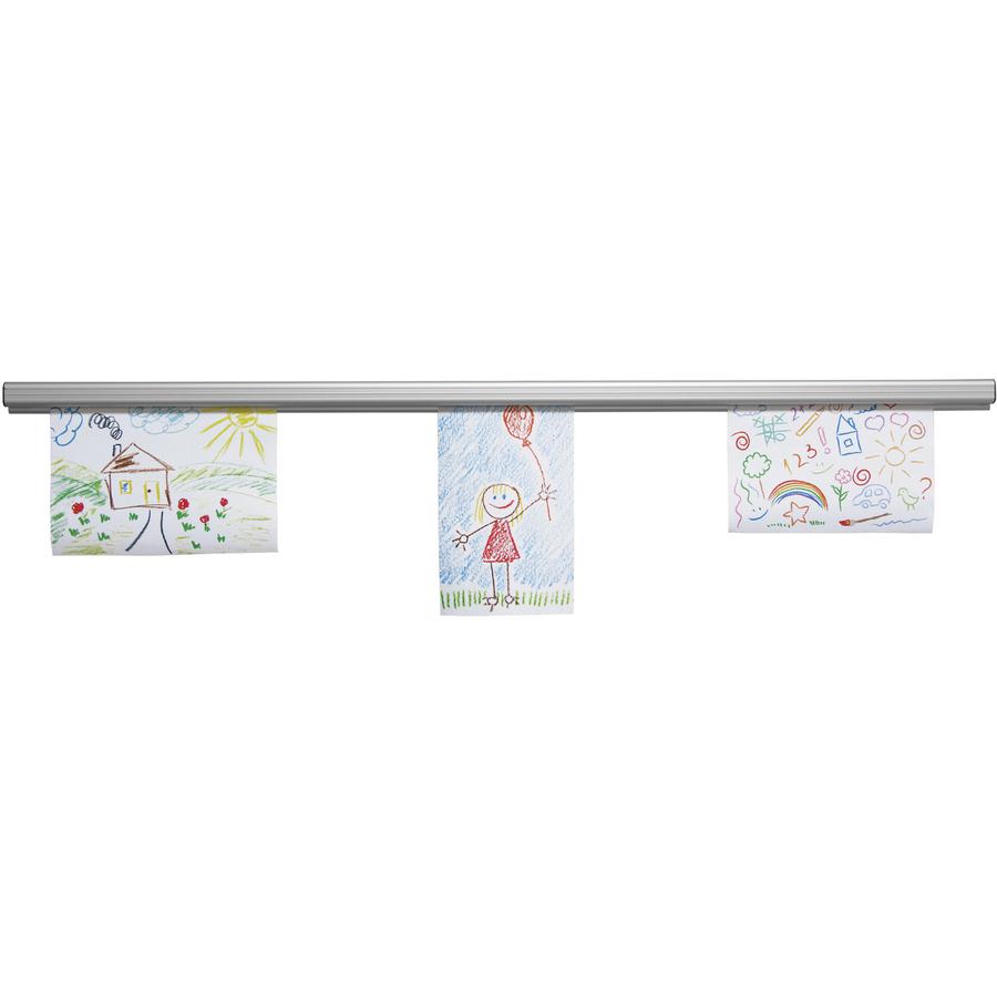 Advantus Mounting Rail - Satin - 1 Each. Picture 3