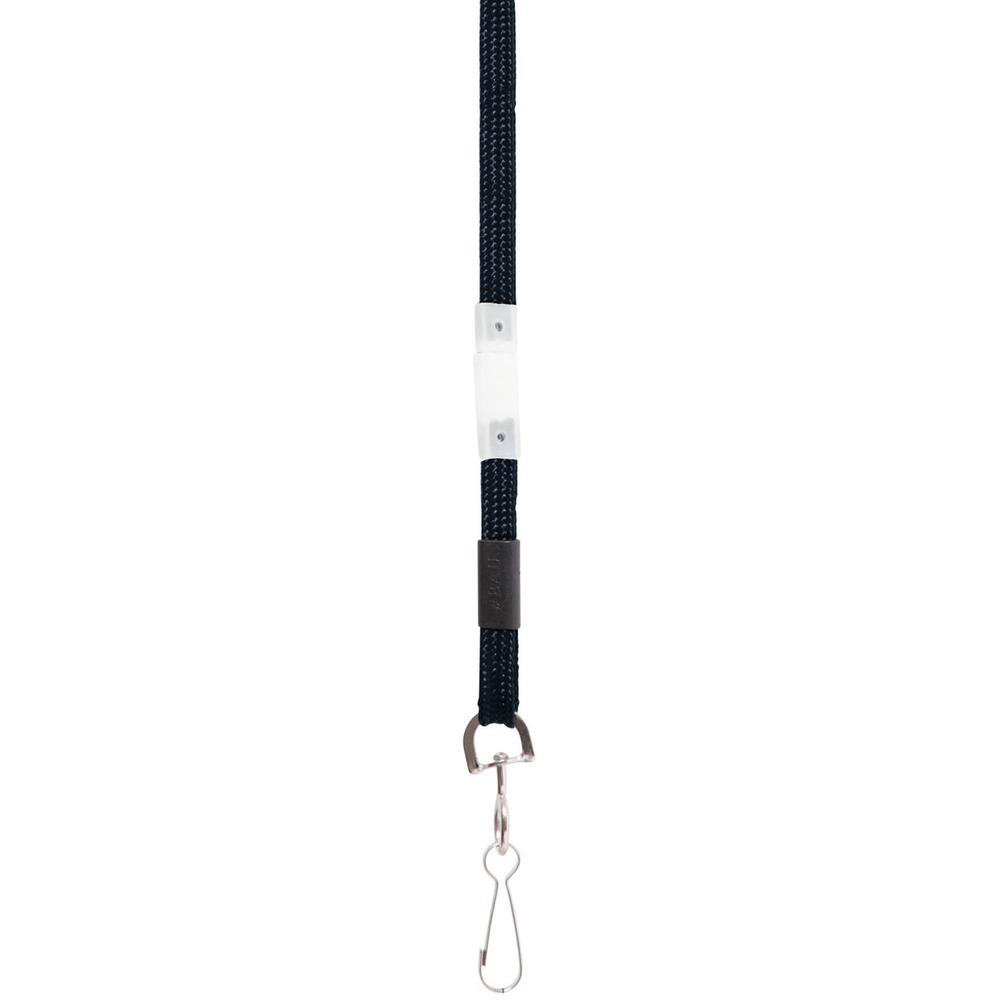 SICURIX Breakaway Lanyard - 12 / Box - 36" Length - Black - Nylon. Picture 2