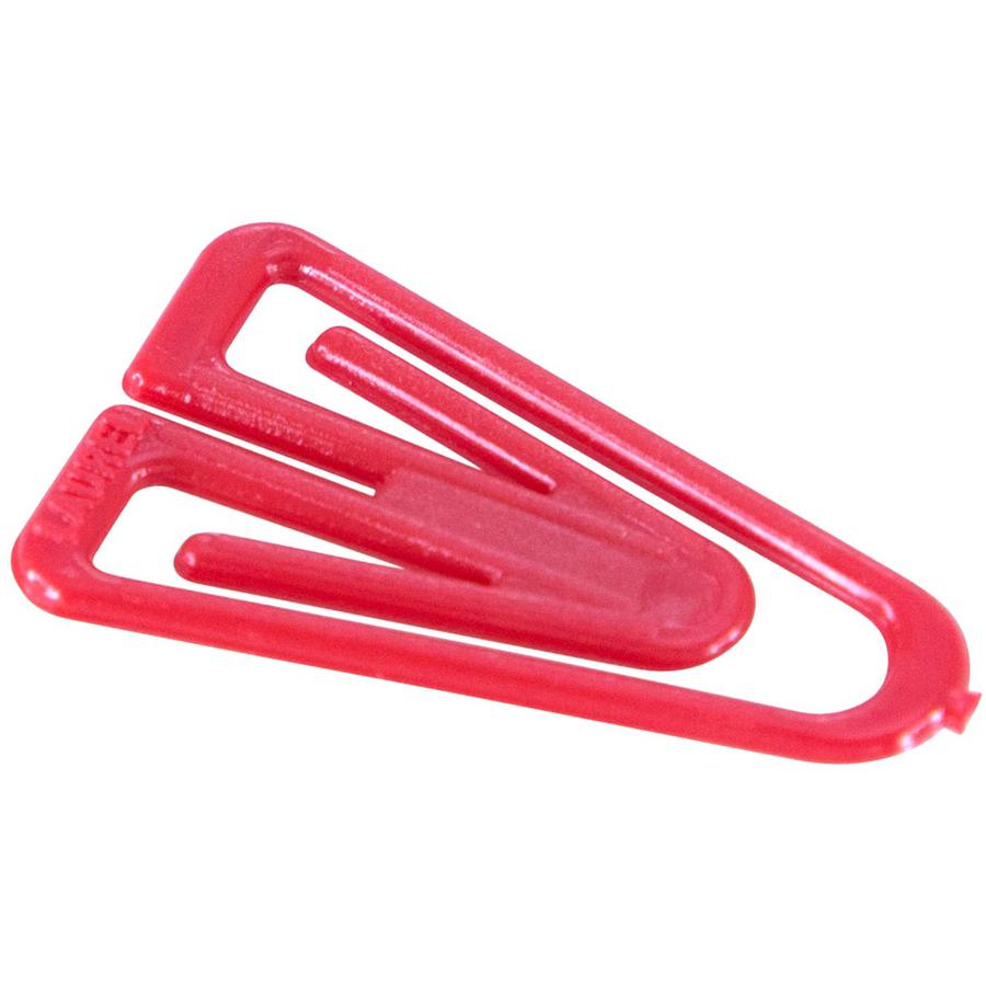 Baumgartens Assorted Colors Plastiklips - Medium - 500 / Box - Assorted - Plastic. Picture 2
