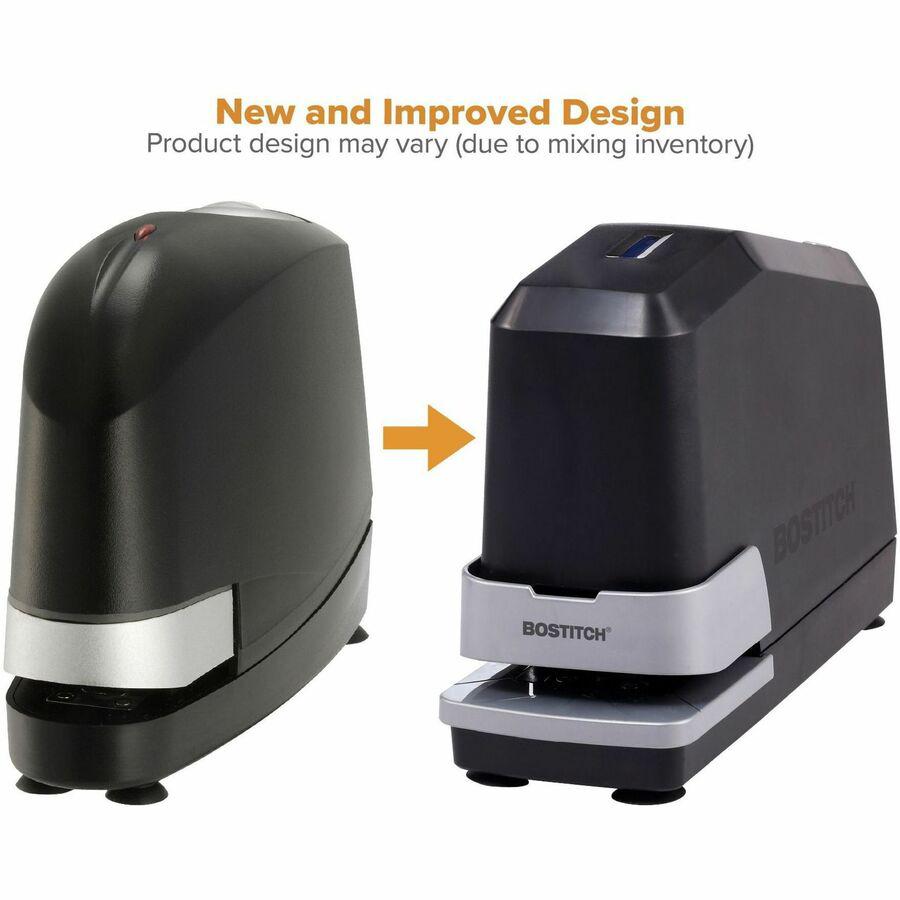 Bostitch B8 Impulse 45 Electric Stapler - 45 of 20lb Paper Sheets Capacity - 210 Staple Capacity - Full Strip - 1/4" Staple Size - 1 Each - Black. Picture 8