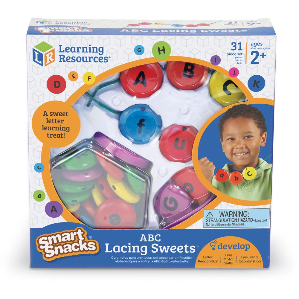 Smart Snacks ABC Lacing Sweets - Theme/Subject: Learning - Skill Learning: Eye-hand Coordination, Spelling, Fine Motor, Letter Recognition, Word Building, Creativity, Imagination, Sequencing, Alphabet. Picture 10