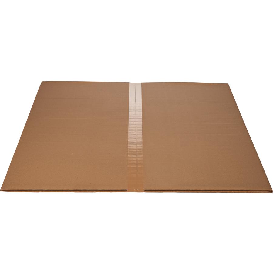 Deflecto Polycarbonate Chairmat for Hard Floors - Hard Floor - 53" Length x 45" Width - Rectangular - Polycarbonate - Clear - 1Each. Picture 9